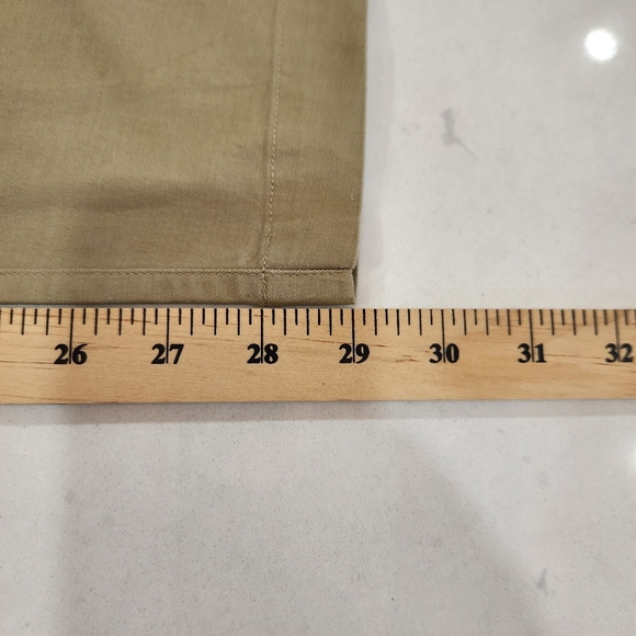 Fabletics Pants 36/32 36x29 Khaki The Only Pant Performance Stretch Golf Chino - Picture 13 of 15